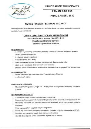 Notice 104-2024 Chief Clerk SCM.pdf