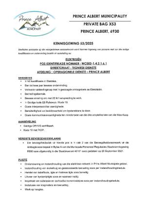 Kennisgewing 53-2025 Elektrisiën 22 April 2025.pdf