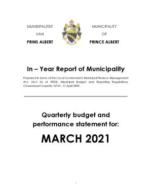 PAMUN Section 52d Third Quarterly Performance Report ending March 2021 Final