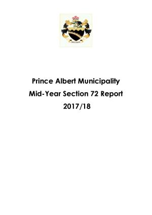Mid-Year Budget and Performance Assessment - 2017/2018