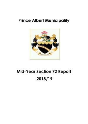Mid-Year Budget and Performance Assessment - 2018/2019