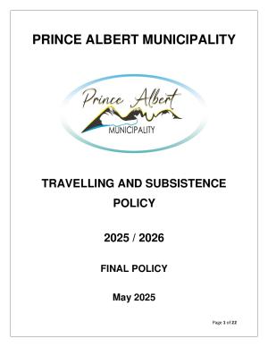 WC052 Travelling and Subsistence Policy 2025_2026 (FINAL)
