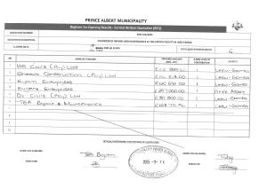 Opening Results RFQ 186_2025
