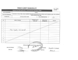 Opening Results - RFQ 19_2026