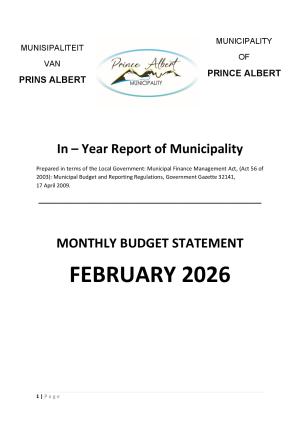 Section 71 Report - February 2026