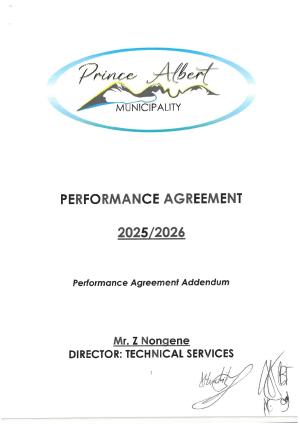 WC052_Performance Agreement 2025-2026 Addendum_Director Technical Services [Nongene]