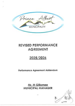 WC052_Performance Agreement 2025-2026 Addendum_Municipal Manager [Giliomee]