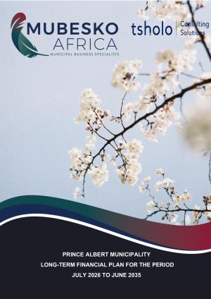 Prince Albert Final Long Term Financial Plann- TFP
