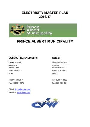 Annexure F_WC052_Electricity Master Plan 2016_CVW Electrical