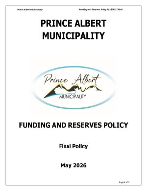 Fundings & Reserves Policy