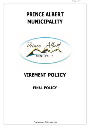 Virement Policy