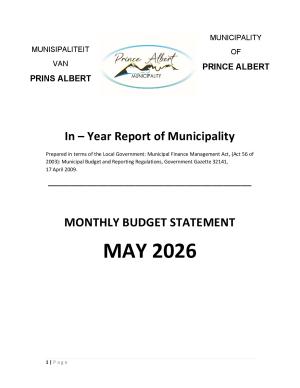 Section 71 Report - May 2026