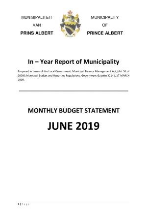 Monthly Report_June 2019