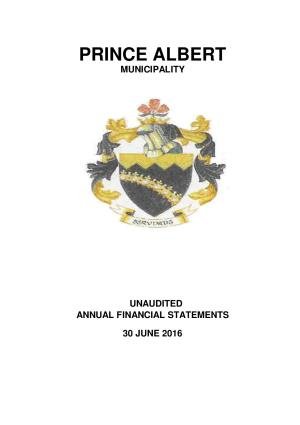 Prince Albert State GRAP AFS 2015-2016