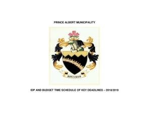 Annexure A -2018-19 IDP AND BUDGET TIME TABLE_0