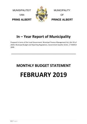Monthly Report_March 2019