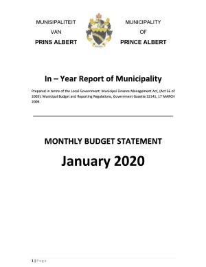 Monthly Report_January 2020