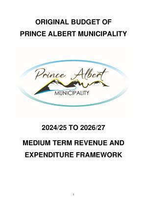 Tabled Budget Report - 2024/2025