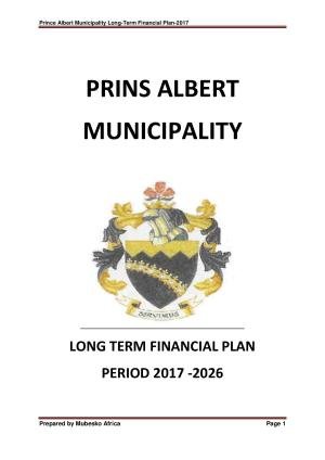 Long term Financial Plan Prince Albert(1)