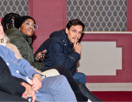 Audience members