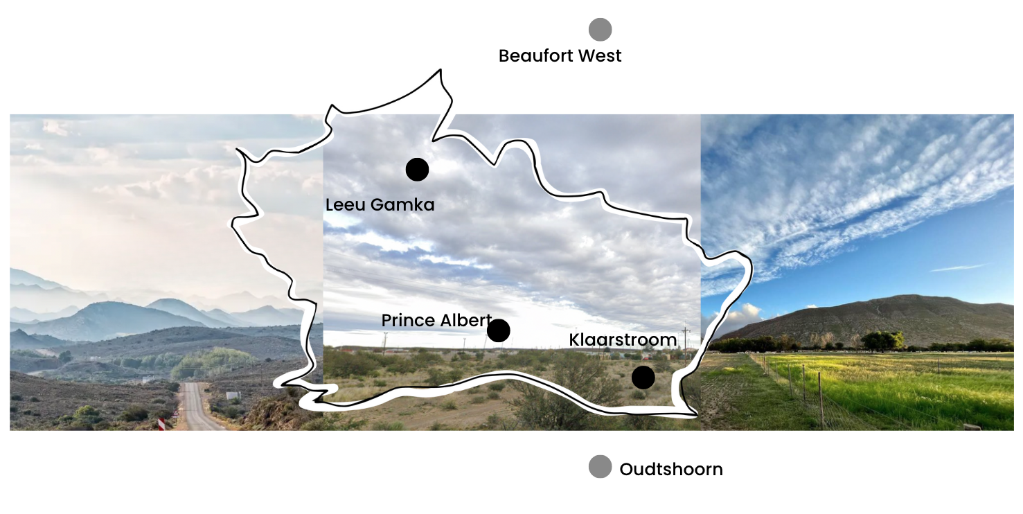 Locality map of the area